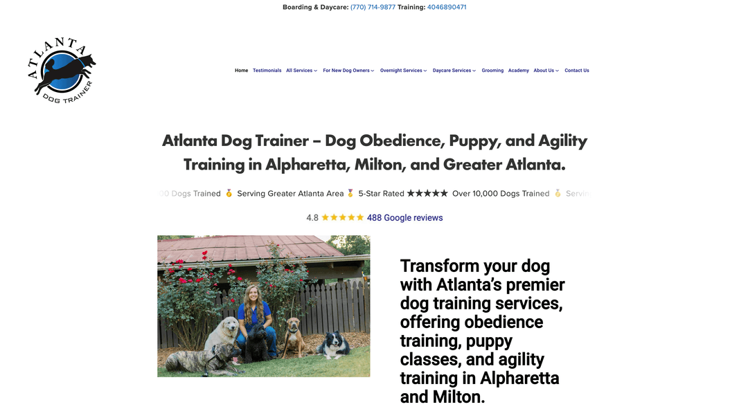 Atlanta Dog Trainer