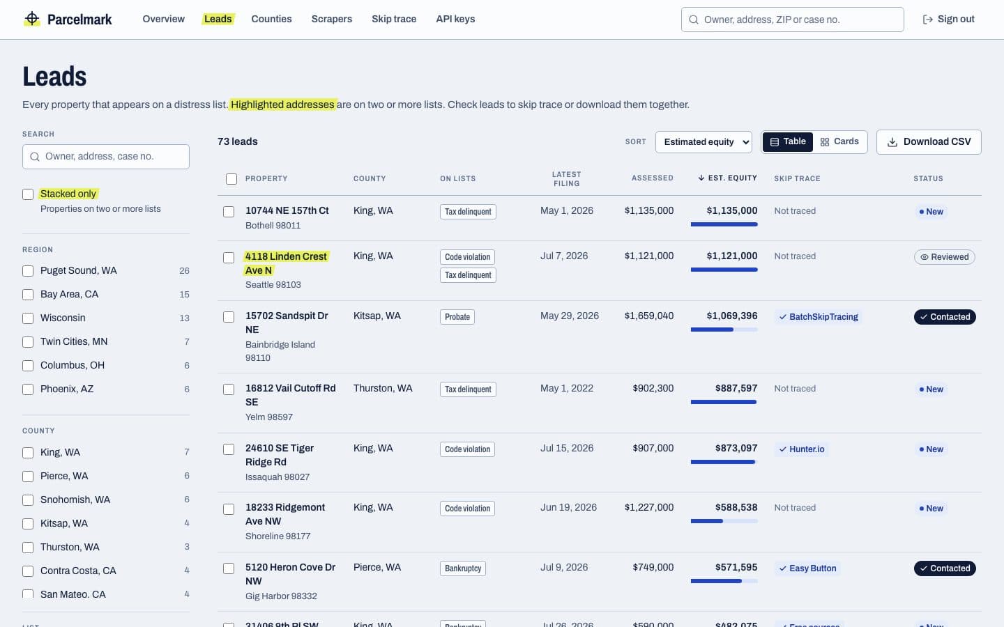 County Lead Intelligence screenshot 2